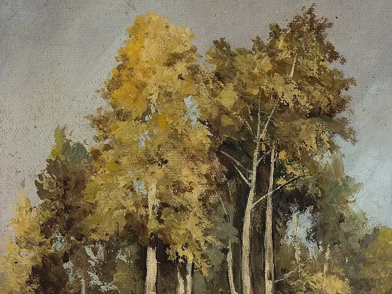 1858-Stanislovas Filibertas Fleris - Studio degli alberi